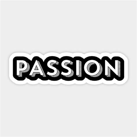 Passion Stickers 